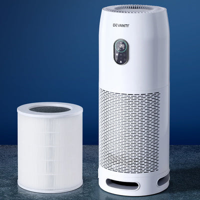 Devanti Air Purifier 4 Stage HEPA w/Replacement Filter