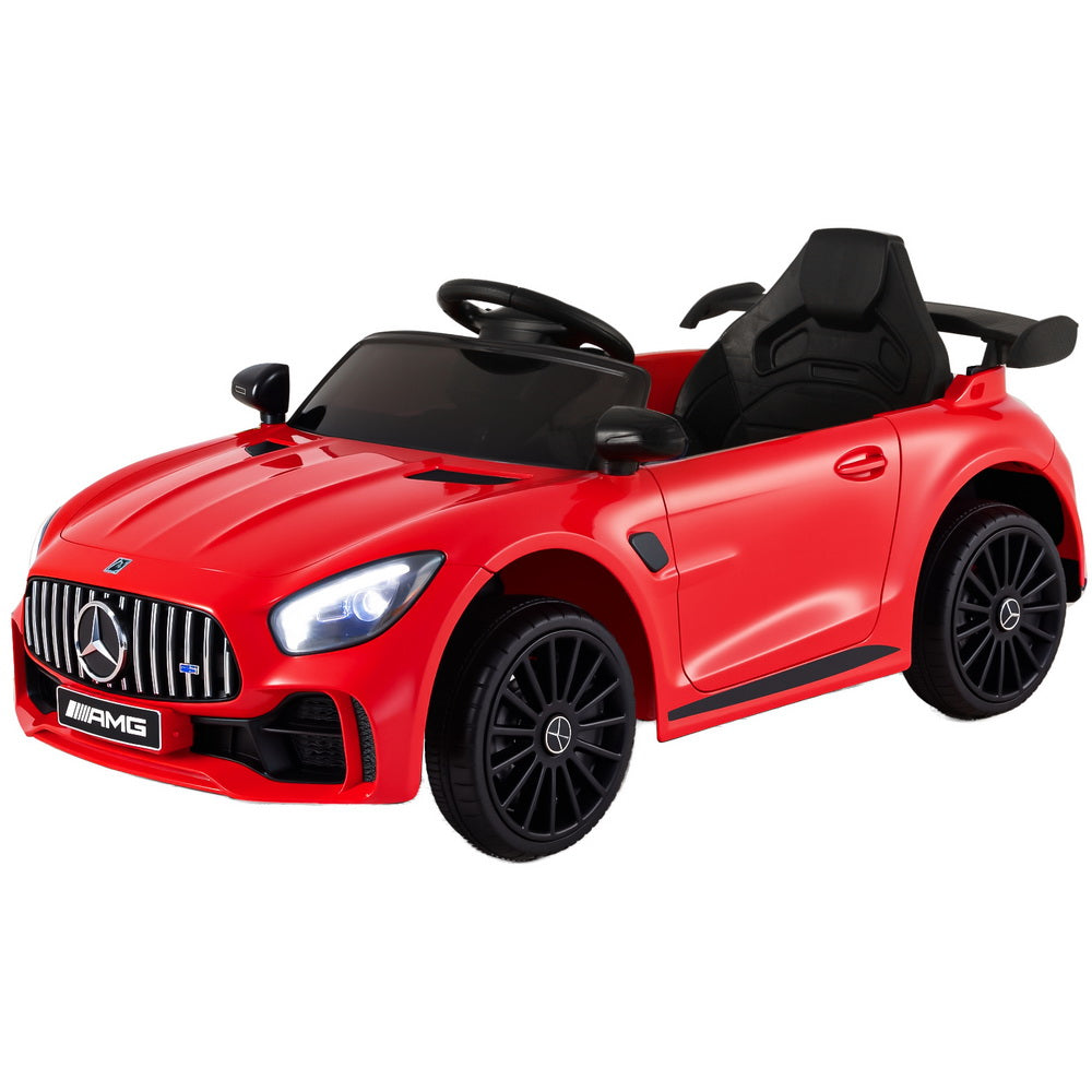 Kids Ride On Car Mercedes-Benz AMG GTR Electric Toy Cars 12V Red RIGO