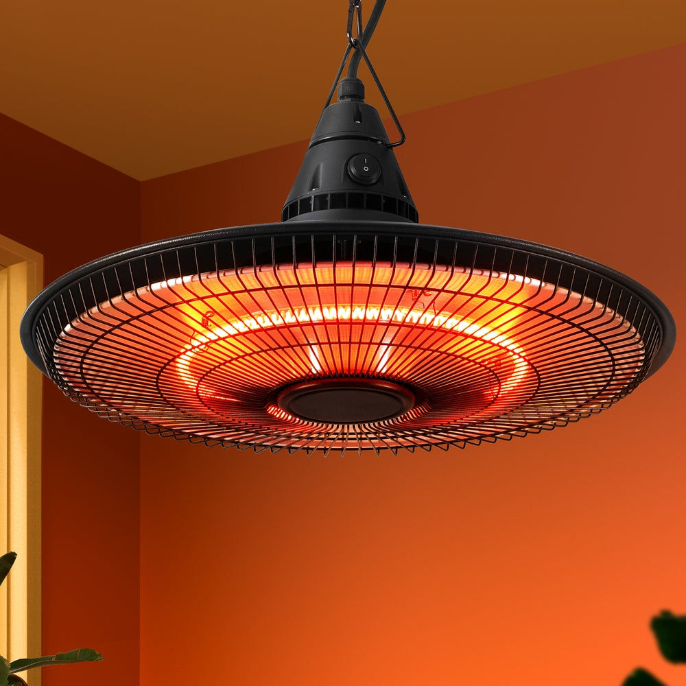Devanti 1500W Hanging Electric Patio Heater - Awezingly