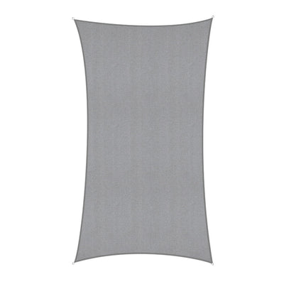 Instahut Sun Shade Sail Shadecloth Canopy Rectangle 280gsm 4x6m