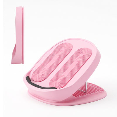 Everfit Slant Board, Balance Board, 14-Level Adjustable Incline Calf Stretcher for Stretching, Squats and Home Fitness Pink