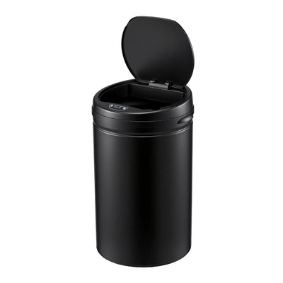 Devanti 30L Sensor Bin Automatic Touchless Trash Can Garbage Rubbish Black