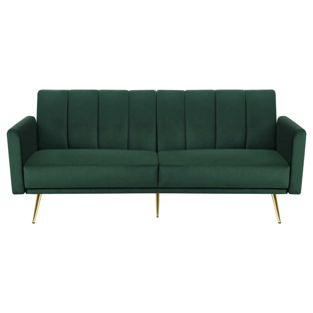 Artiss Sofa Bed 3 Seater Couch Convertible Lounge Adjustable Arm Recliner Velvet Artiss