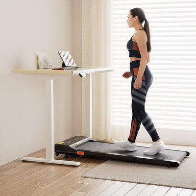 Everfit 120cm Automatic Standing Desk with 400mm Electric Walking Pad Treadmill