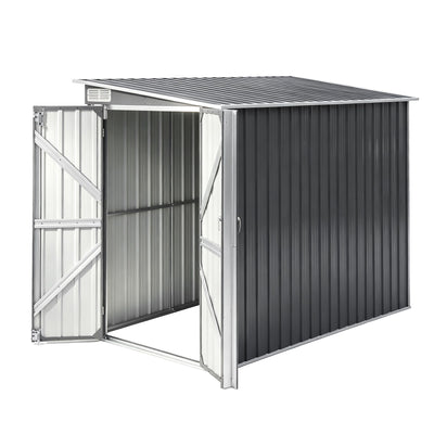 Giantz Garden Shed 118x238cm Lean To Bike Shelter Backyard Outdoor Storage