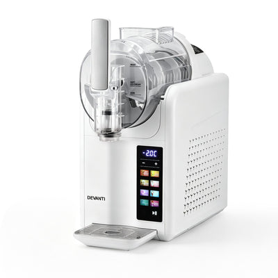 Devanti Slushie Machine 2L Frozen Drink Maker Ice Cream Cocktail Slush Maker White