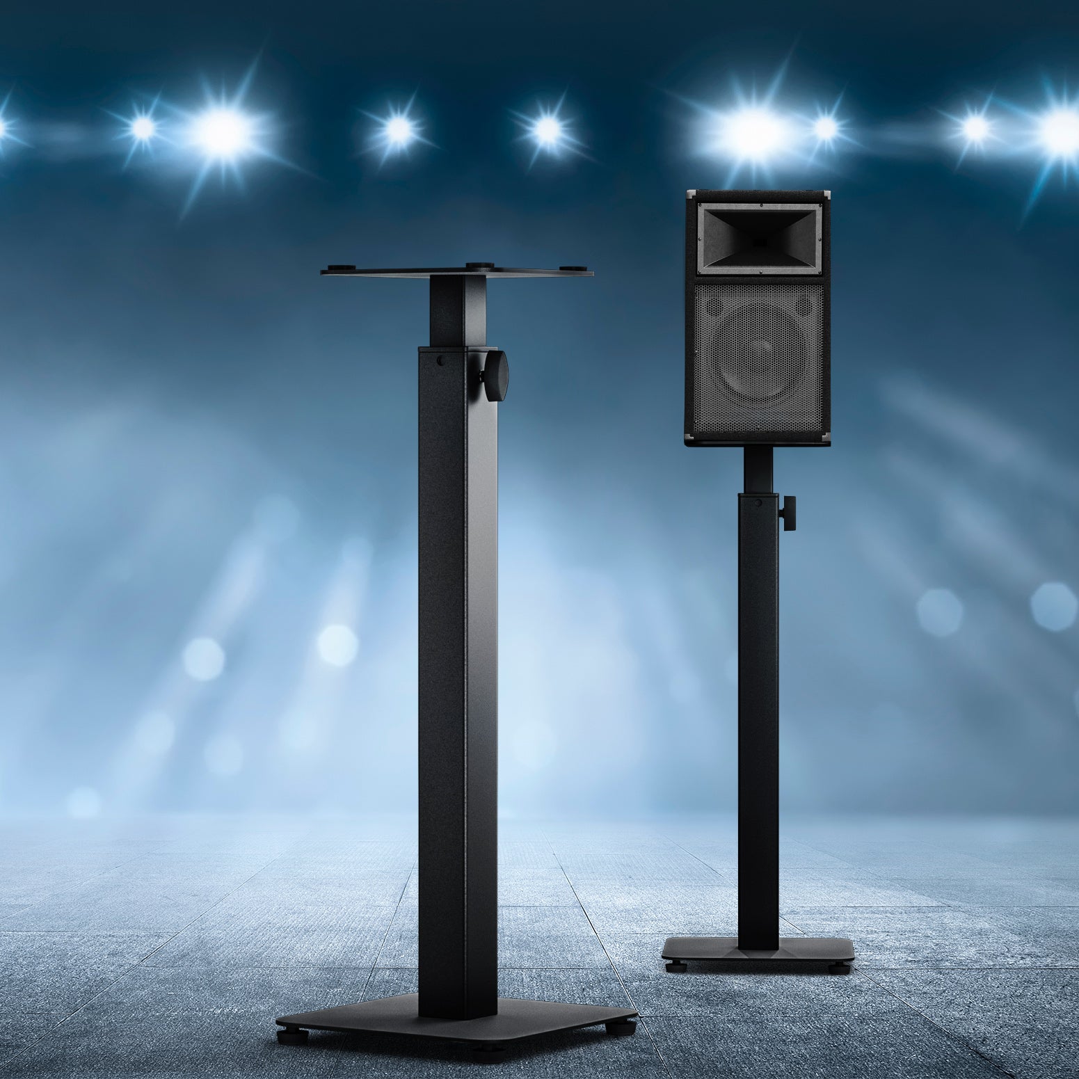 Alpha Speaker Stand 70-117cm Adjustable Height 2pcs Does not apply