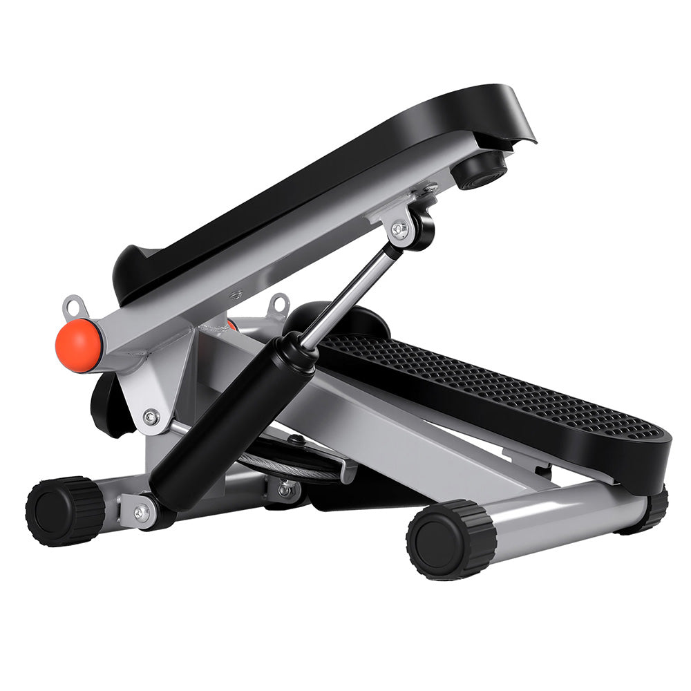 Everfit Mini Stepper with Resistance Rope Aerobic for Exercise Compact Home Workout Grey Awezingly