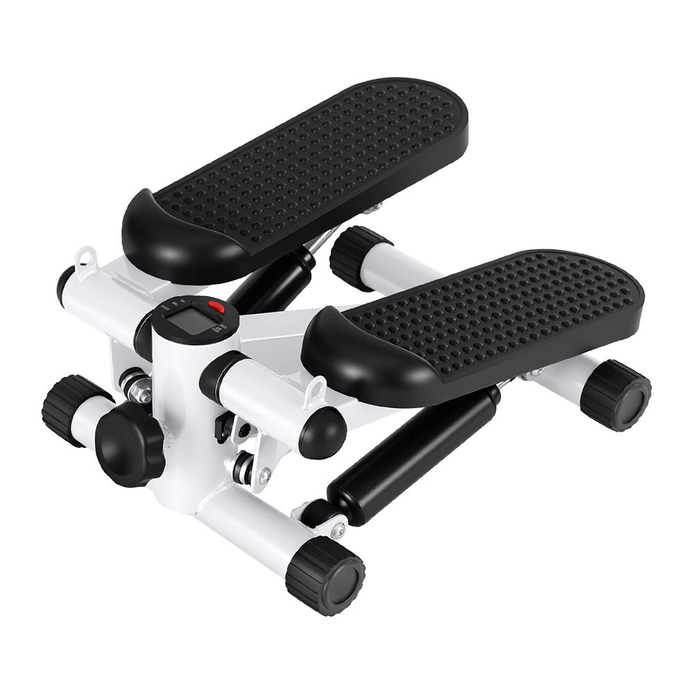Everfit Mini Stepper with Resistance Rope Aerobic for Exercise Compact Home Workout White Awezingly