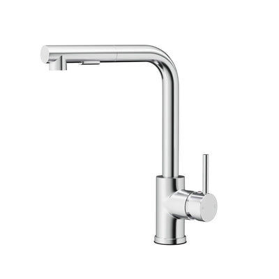 Cefito Kitchen Mixer Tap Pull Out Rectangle 2 Mode Sink Basin Faucet Swivel WELS Chrome