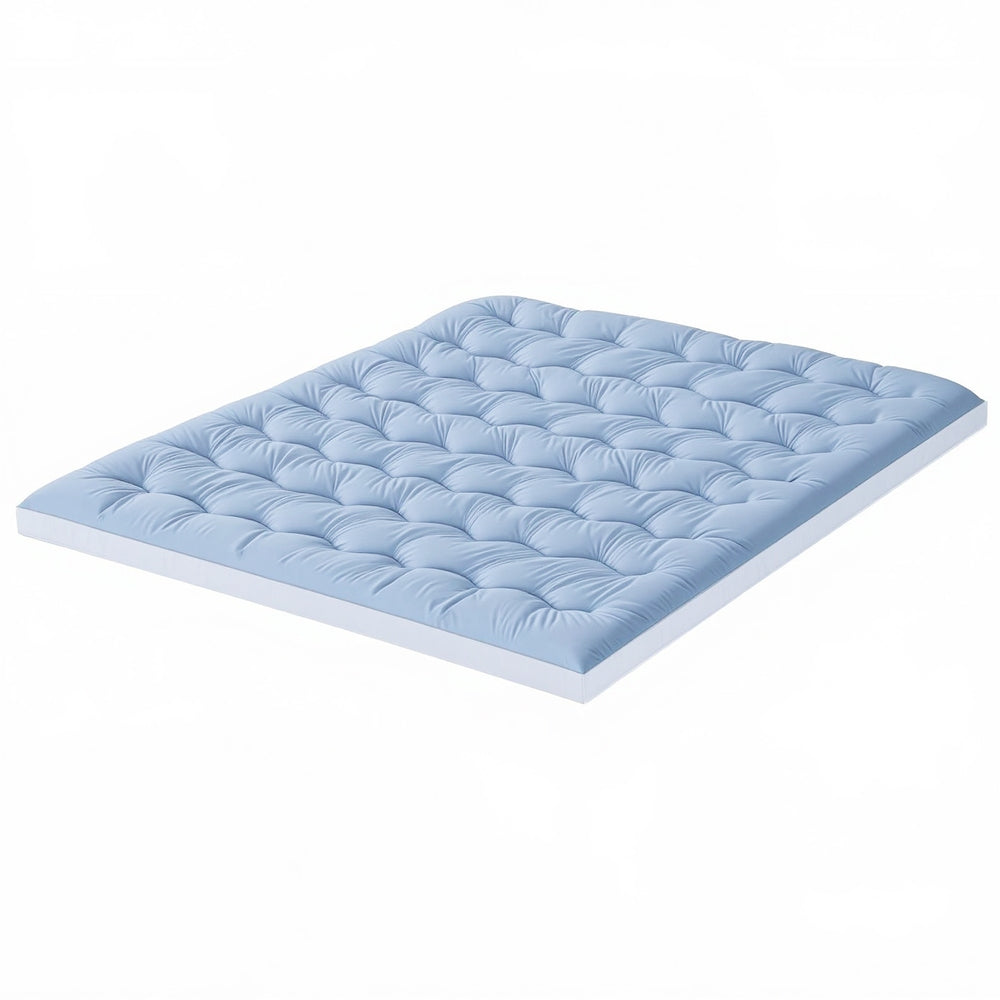 Giselle 5cm Mattress Topper Pillowtop toppers Double-Sided Double Awezingly