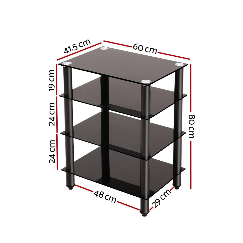 Artiss 4 Tier TV Media Stand Artiss