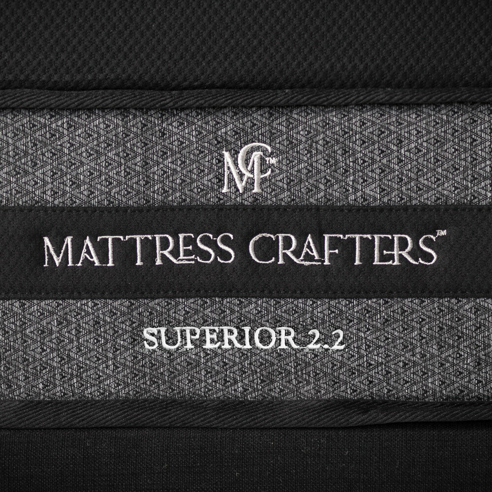 2.2 Superior King Single Mattress 7 Zone Pocket Spring Memory Foam Does Not Apply