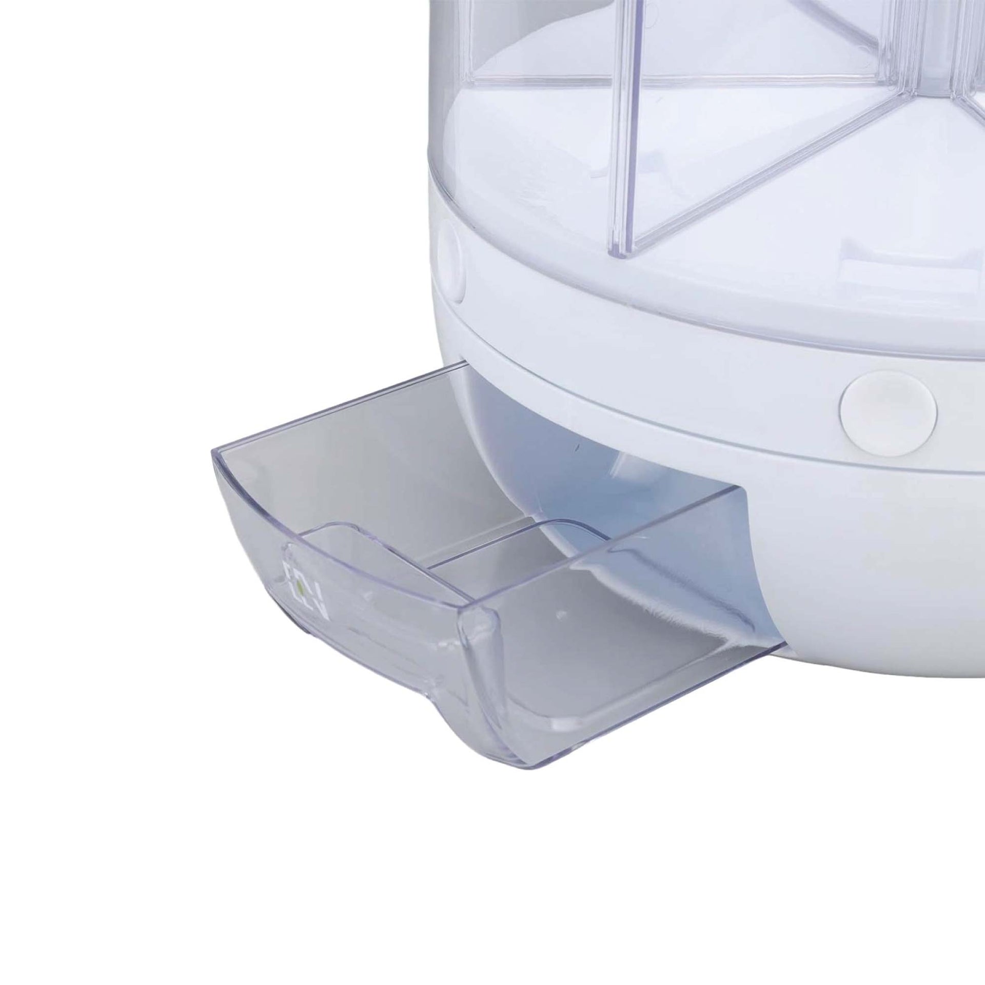 6 Grid Rotating Food Grain Dispenser 7.2L - Large Compartment Storage Container Does not apply