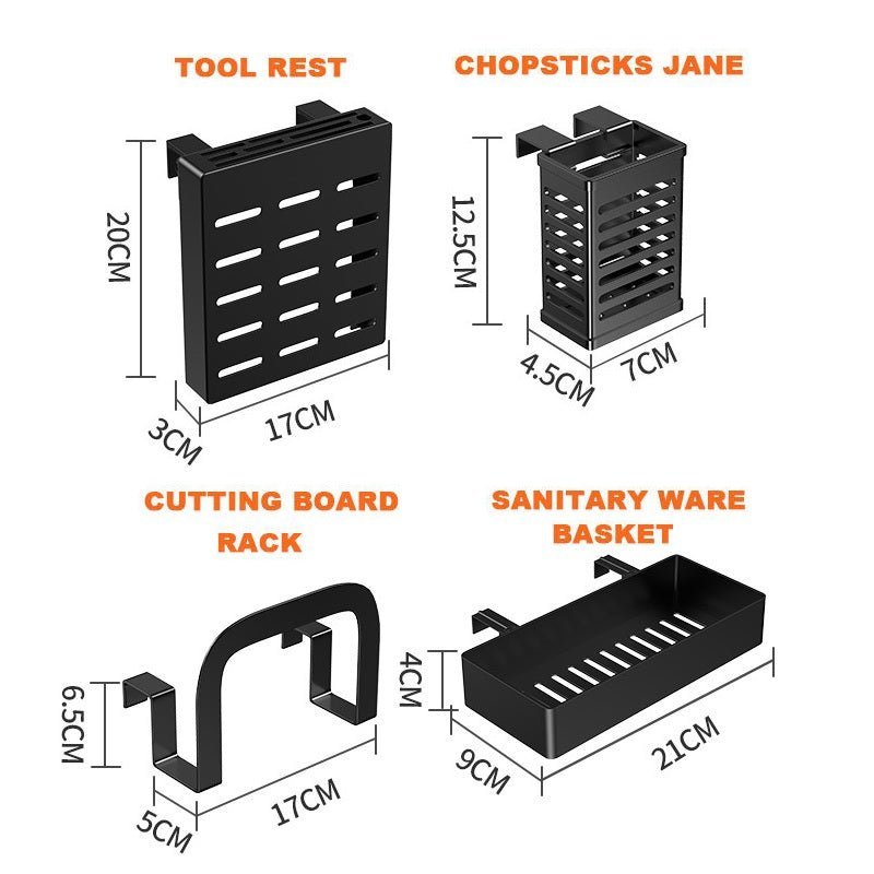 85cm Double Tier Enclosed Dish Drying Rack Holder Drain caddy Kitchen Drainer Storage Over Sink Organiser Storage Does Not Apply