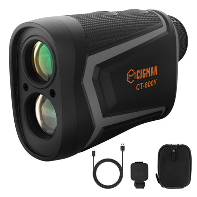 CIGMAN Golf Range Finder 800 Yards Laser Golf Rangefinder with Slope
CT-800Y