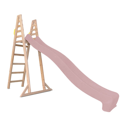 Lifespan Kids Jumbo Climb & 3.0m Slide (Pastel Pink)