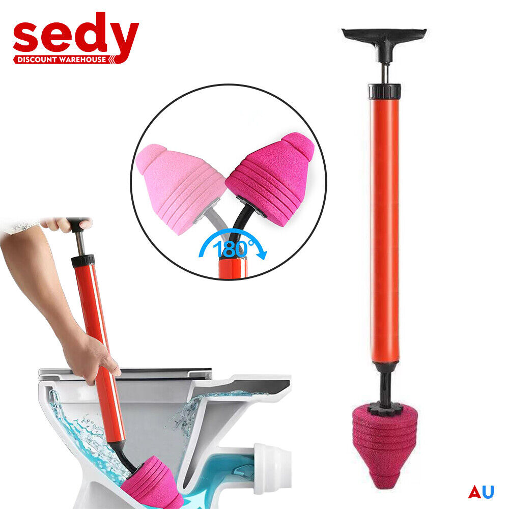 62cm High Pressure Toilet Unblock Toilet Pipe Plunger Bathrooms floor Drains Does not Apply