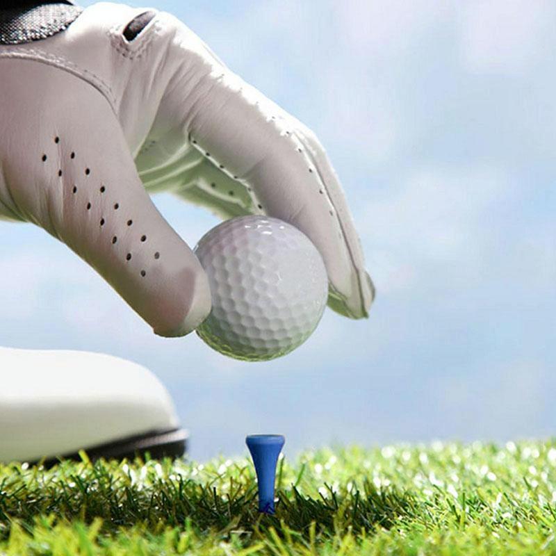 60-piece Golf Plastic Ball Tee Set with Ribbon Needle - 31mm Size Does Not Apply