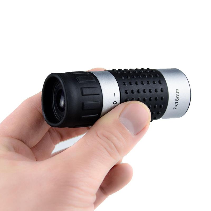 Compact 7X18 Monocular Telescope For Hunting Golf Hiking And Bird Watching - Rangefinders Does Not Apply
