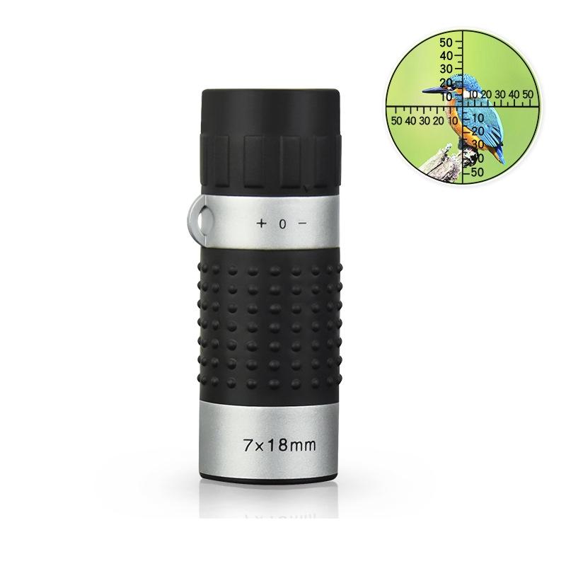 Compact 7X18 Monocular Telescope For Hunting Golf Hiking And Bird Watching - Rangefinders Does Not Apply