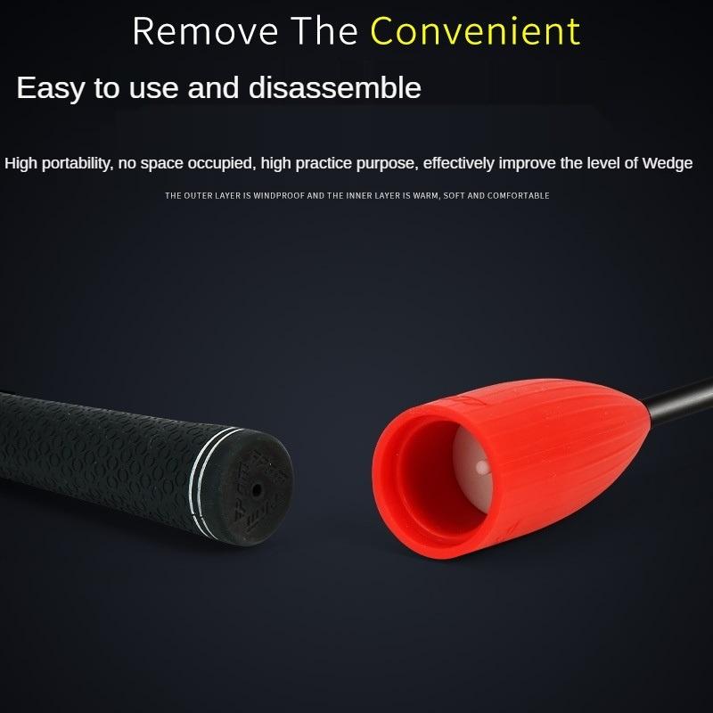 Improve Golf Swing with Wedge Trainer - Red Does Not Apply