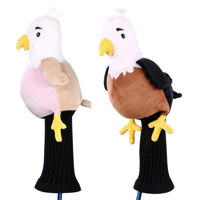 Adorable Plush Golf Club Cover for Animals - Brown Does Not Apply