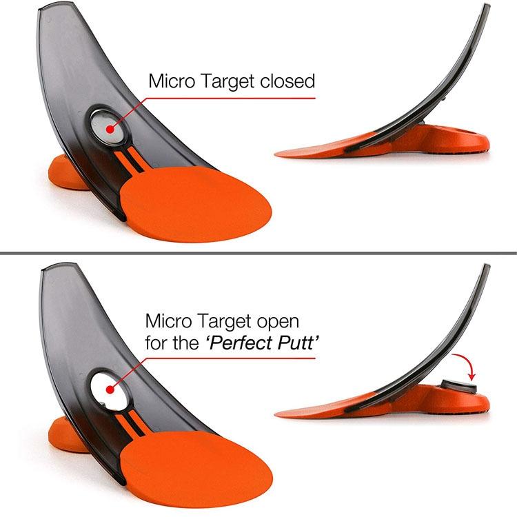 2-pack Indoor / Outdoor Golf Putting Trainer - Red Does Not Apply