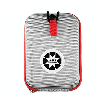 Lightweight Golf Rangefinder Waist Pack - Portable Belt Bag - Gray-Red