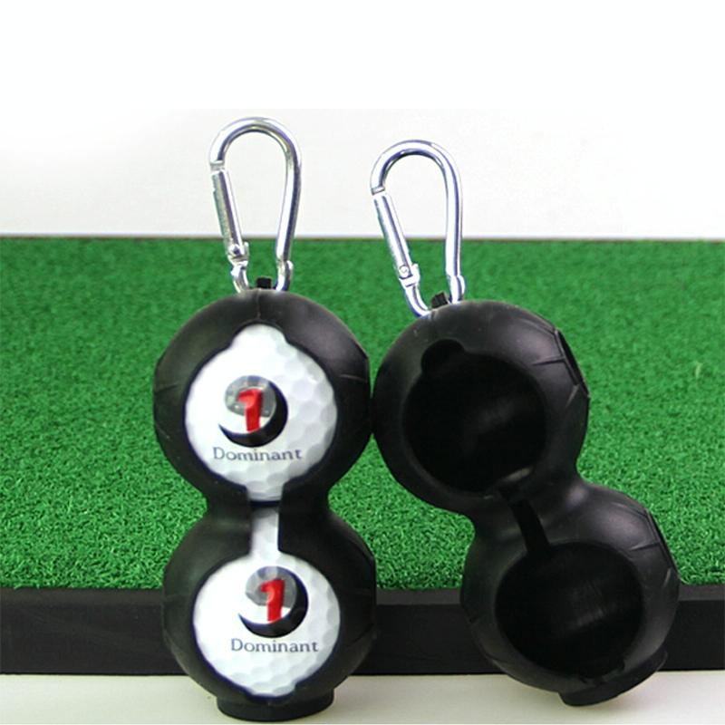 2-pack Golf Silicone Double-ball Protection Sleeves - Dark Blue Does Not Apply