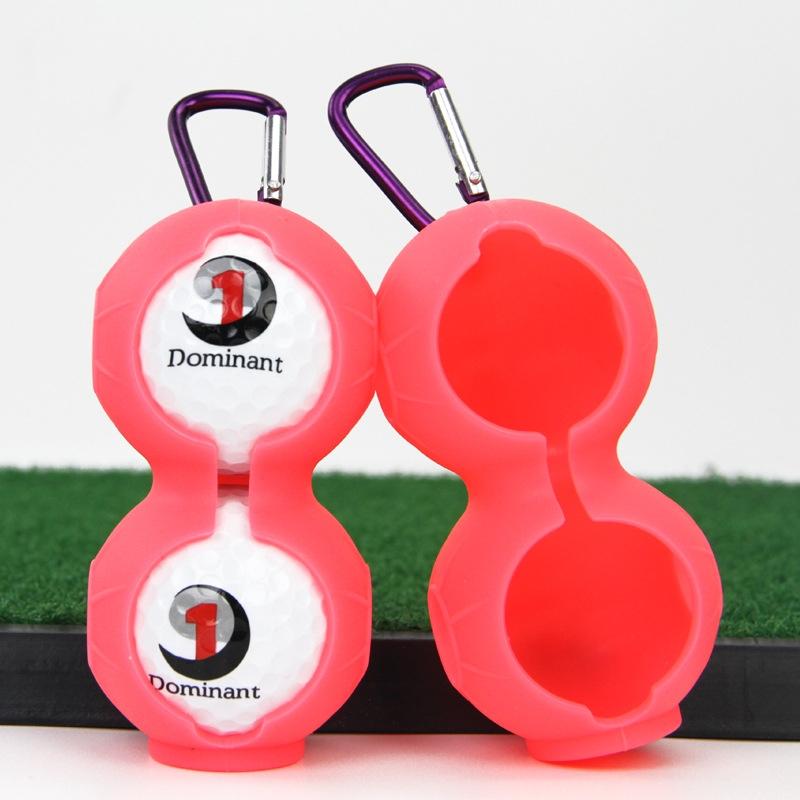 2-pack Golf Silicone Double-ball Protection Sleeves - Dark Blue Does Not Apply