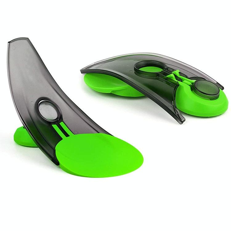 2-pack Indoor / Outdoor Golf Putting Trainer - Orange Does Not Apply