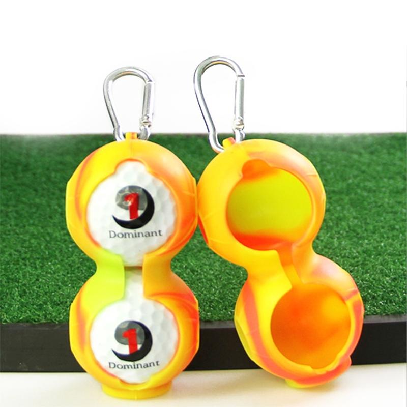 2-pack Golf Silicone Double-ball Protection Sleeves - Red Does Not Apply