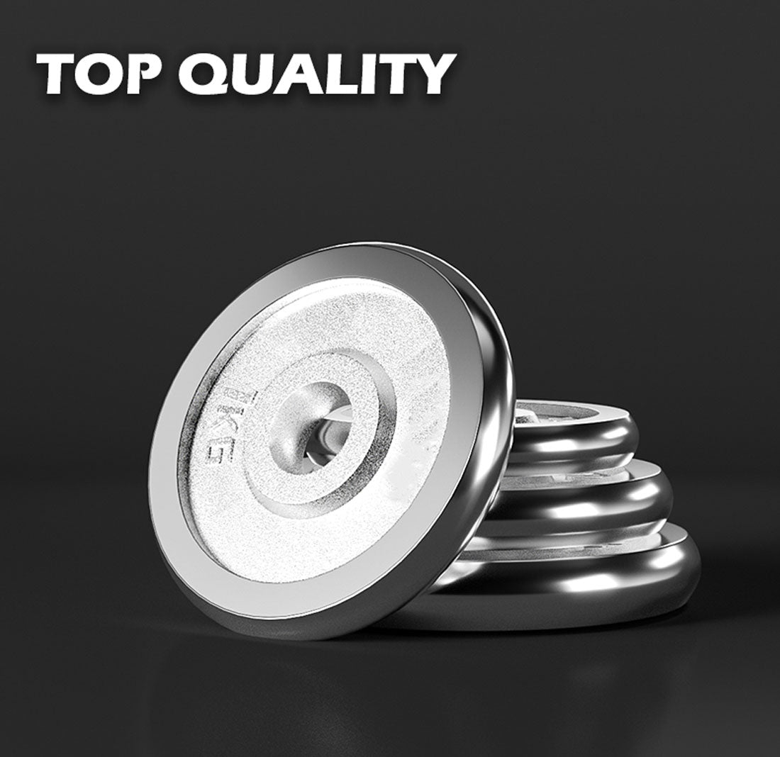 20KG Chrome Dumbbell Set Weight Dumbbells Home Gym Training Fitness BarBell Case Does Not Apply