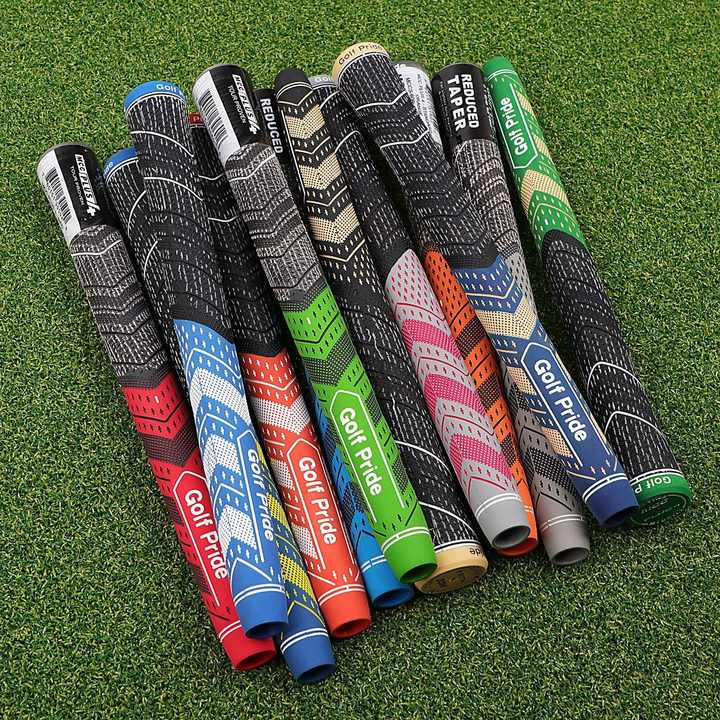 2 Pcs Orange Standard MCC PLUS4 Golf Grip - Standard Rubber and Cotton Thread Hybrid, 265 mm, 52g, Core 60 Does Not Apply
