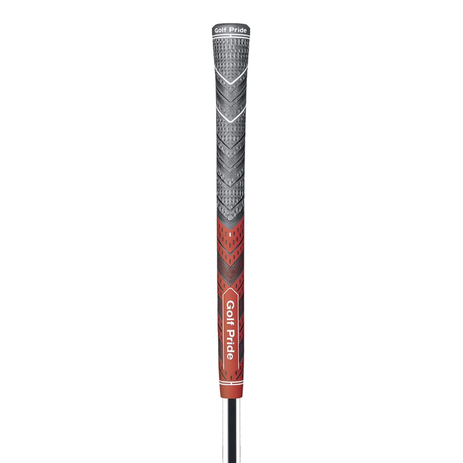 2 Pcs Red MCC PLUS4 Midsize Golf Grip - Rubber and Cotton Thread Hybrid, 265 mm, 72g, Core 60 Does Not Apply