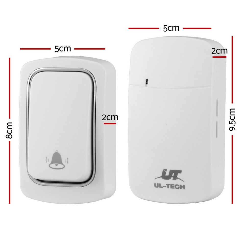 UL-tech Wireless Doorbell Plugin Receiver Awezingly