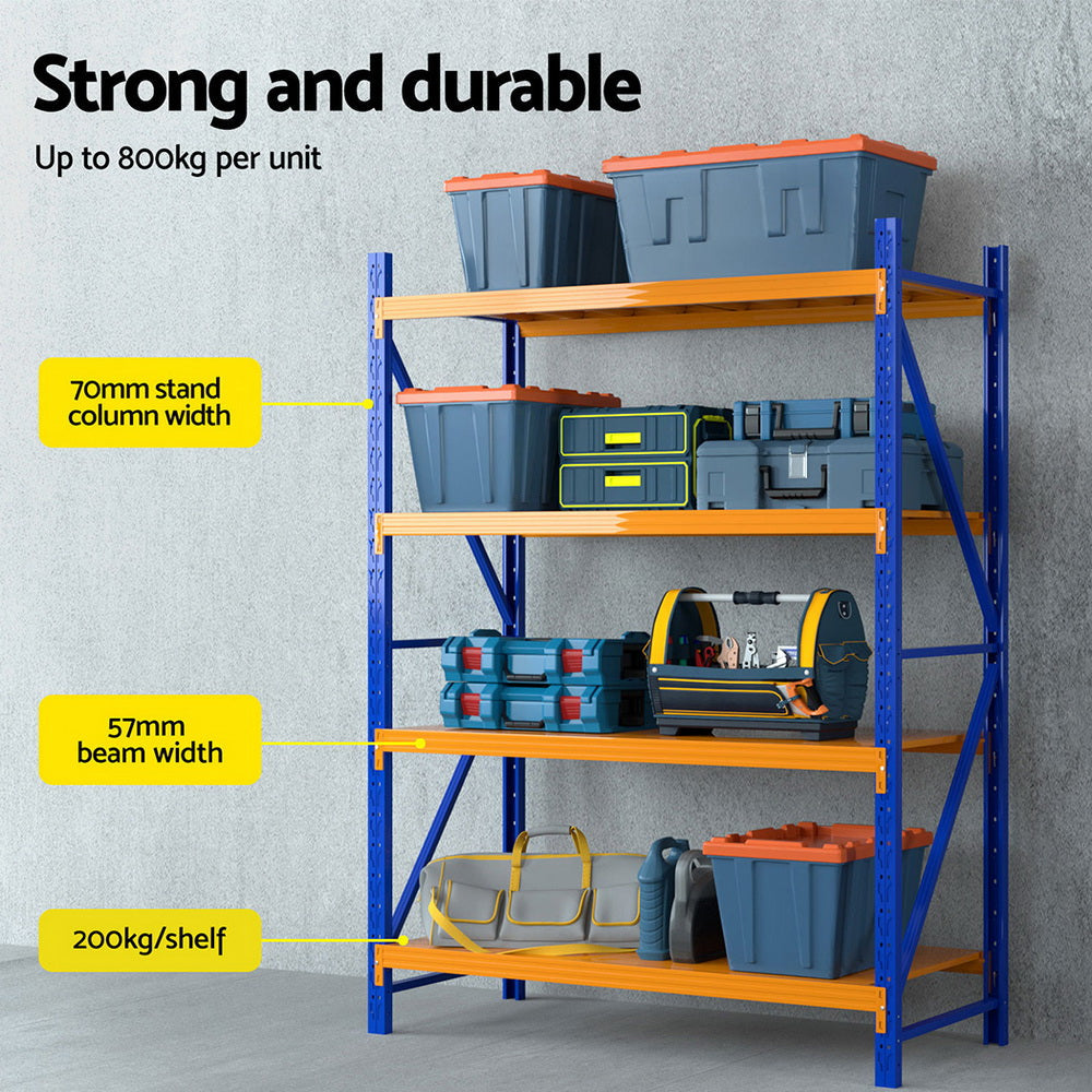 Giantz 2Mx1.5M Warehouse Shelving Garage Rack Giantz