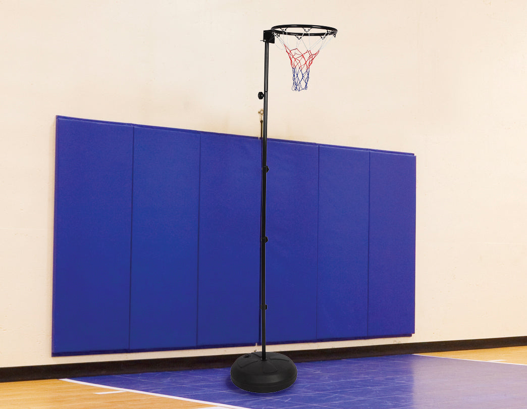 Netball Ring with Stand Portable Pole Height Adjustable Does not apply