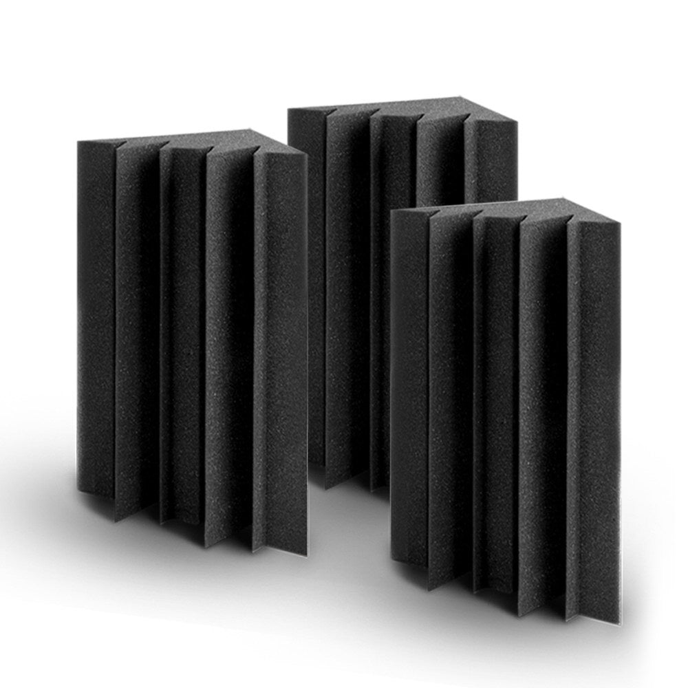 Alpha 20pcs Studio Acoustic Foam Corner Bass Trap Sound Absorption Treatment Alpha