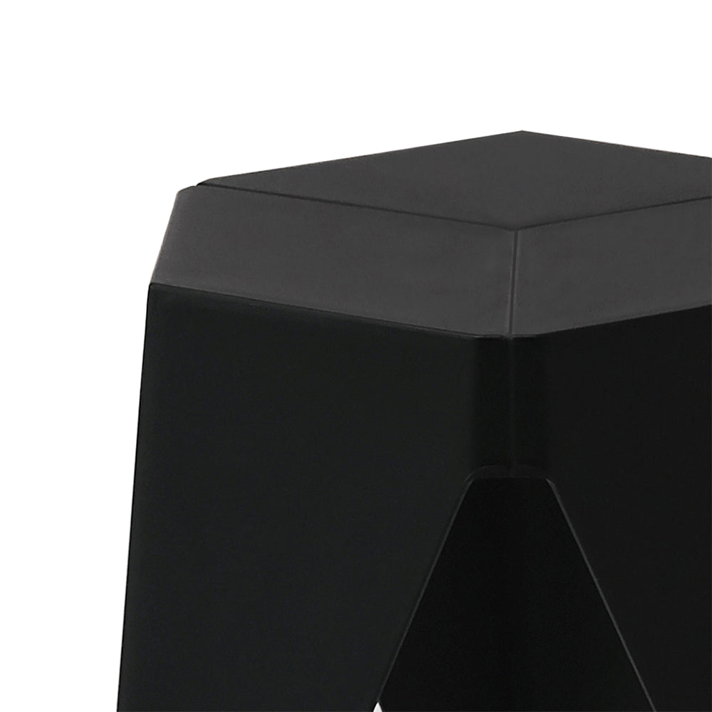 ArtissIn Set of 2 Puzzle Stool Plastic Stacking Stools Chair Outdoor Indoor Kitchen Dining freeshipping - Awezingly