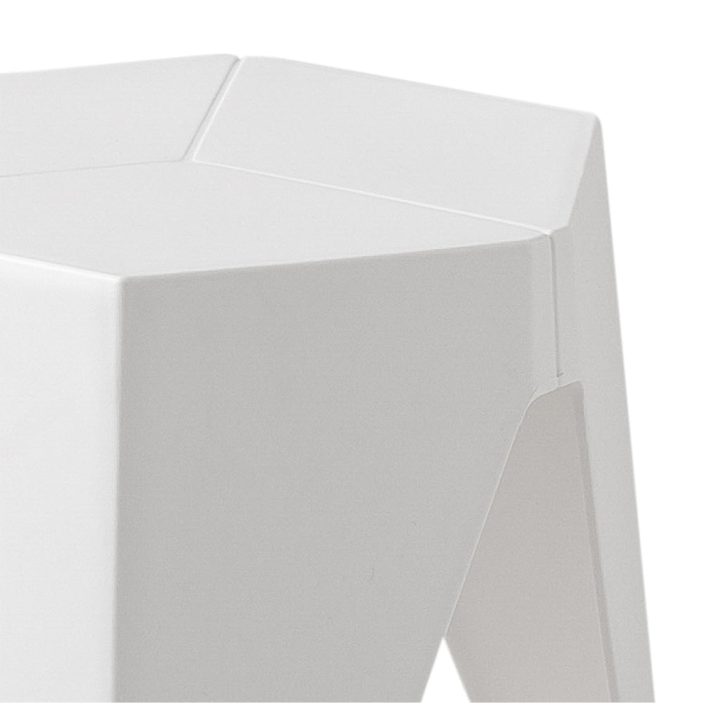 ArtissIn Set of 2 Puzzle Stool Plastic Stacking Stools Chair Outdoor Indoor White freeshipping - Awezingly