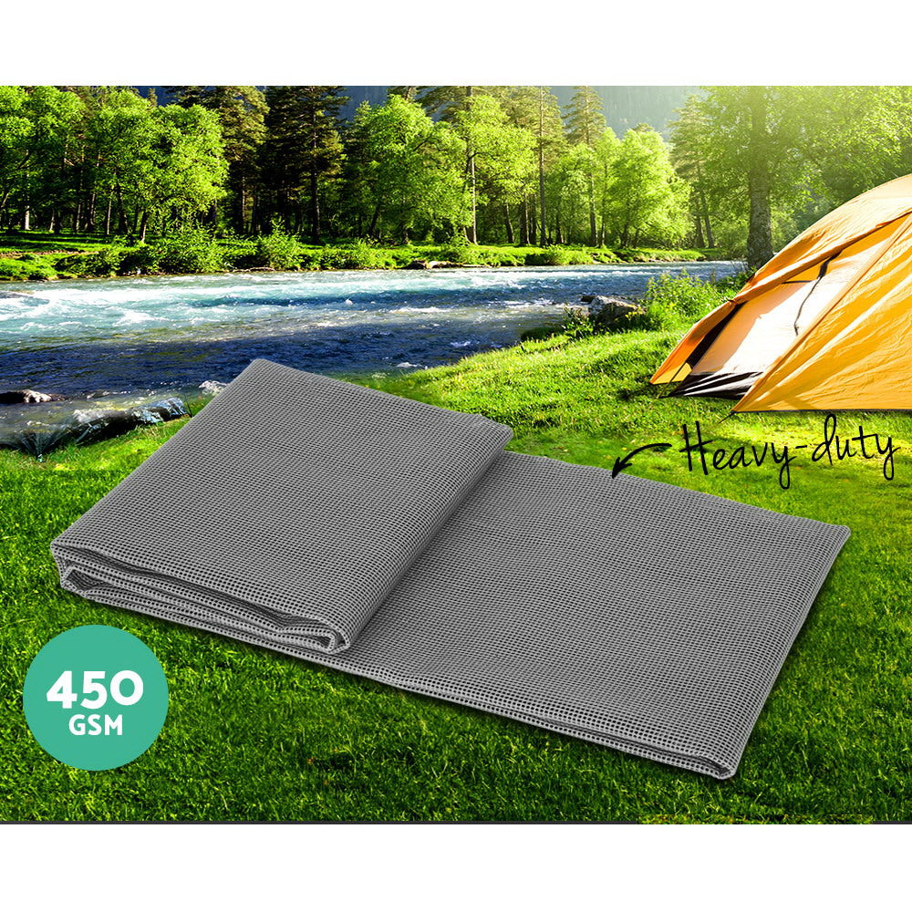 Weisshorn 3 X 2.5M Annex Floor Mat - Grey freeshipping - Awezingly