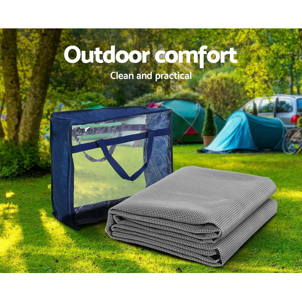 Weisshorn 4 X 2.5M Annex Floor Mat - Grey freeshipping - Awezingly
