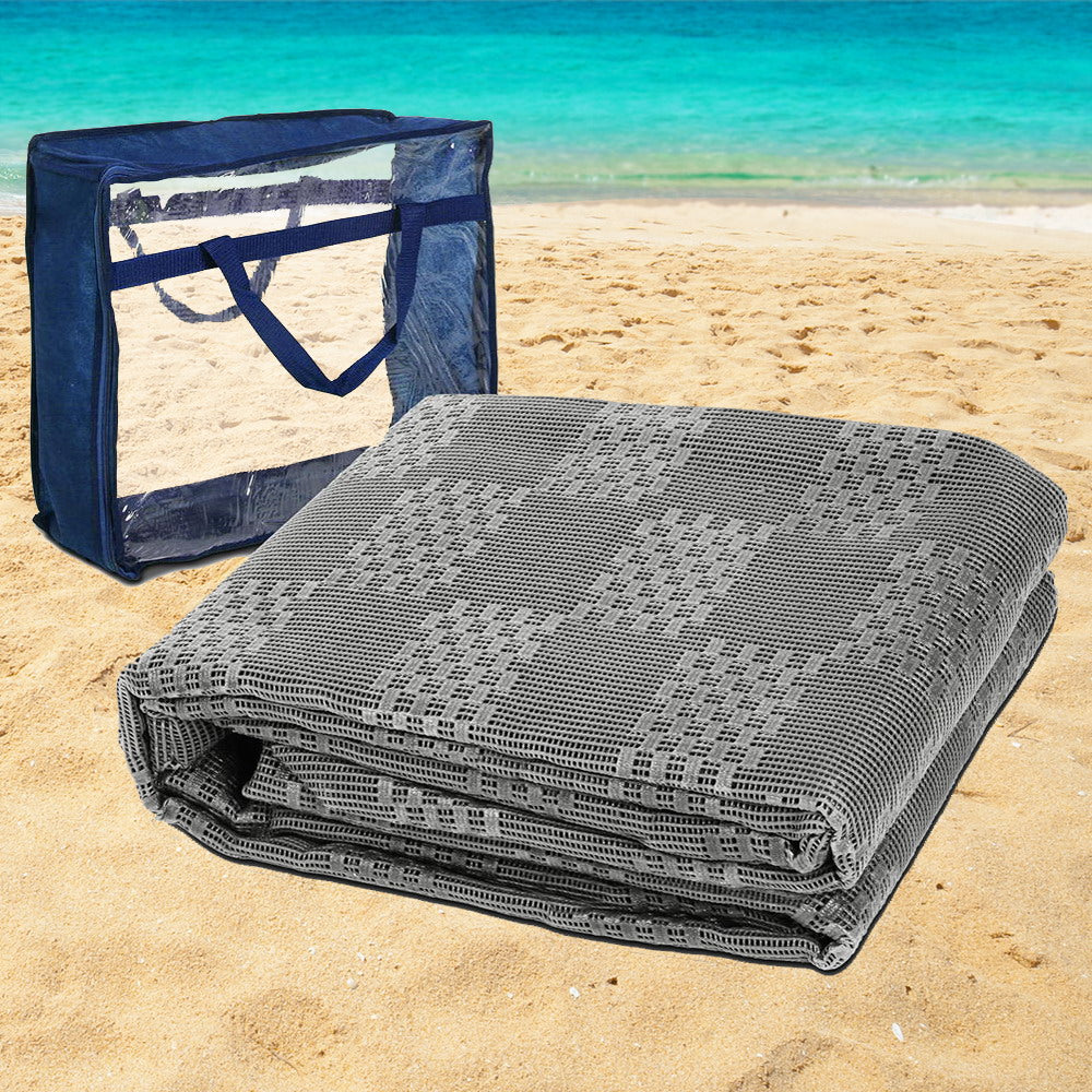 Weisshorn Heavy Duty Annex Matting 6 x 2.5M - Grey freeshipping - Awezingly