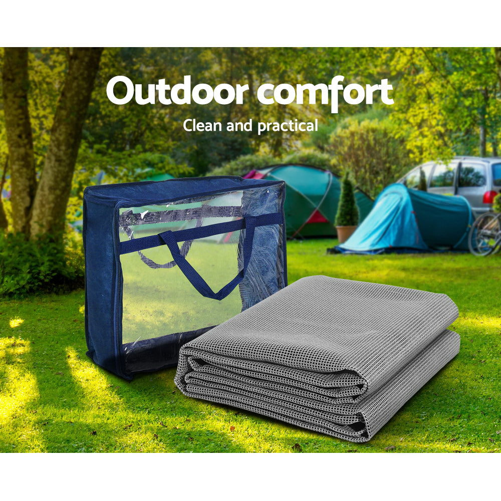 Weisshorn 7 X 2.5M Annex Floor Mat - Grey freeshipping - Awezingly