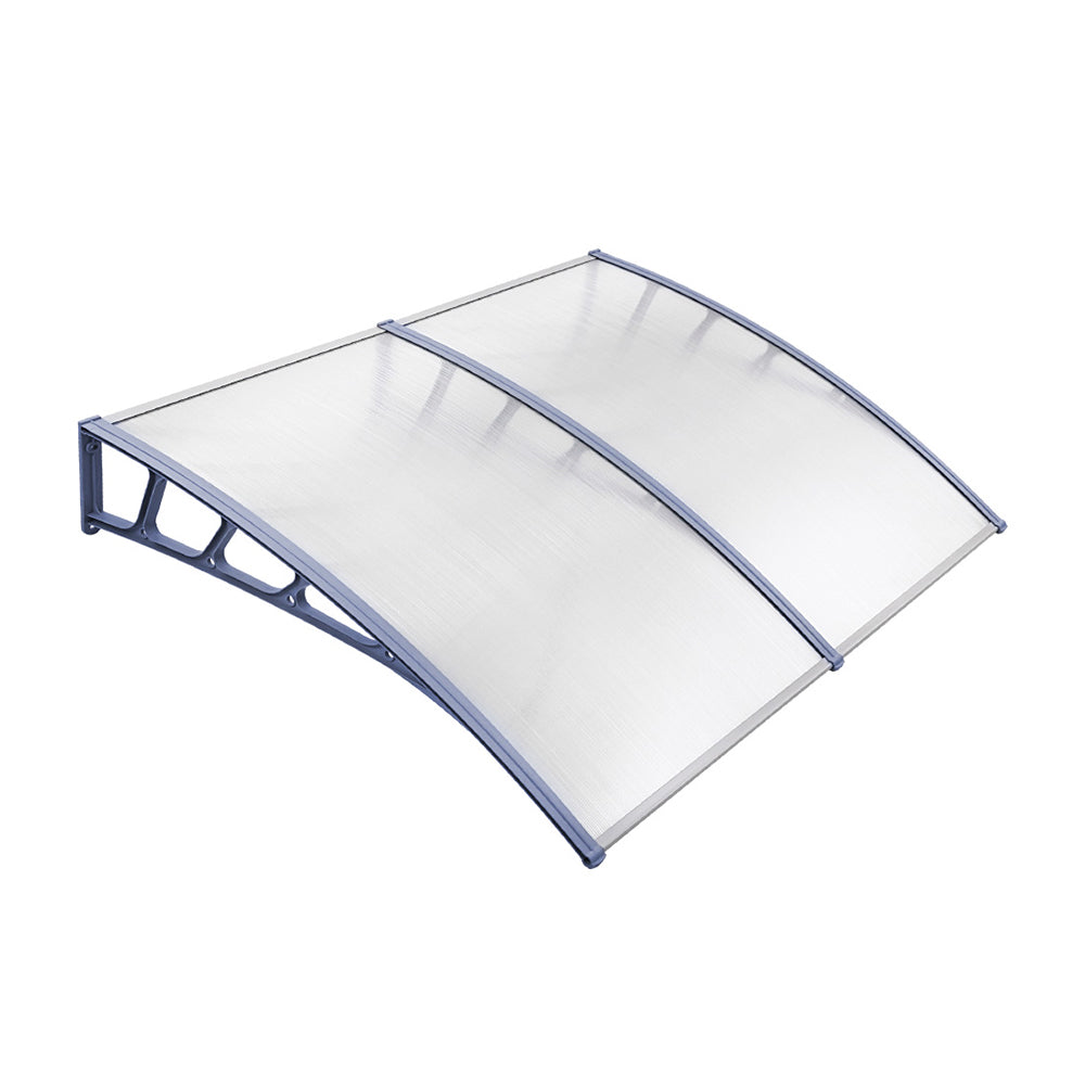 Instahut Window Door Awning Door Canopy Outdoor Patio Sun Shield 1.5mx2m DIY Instahut