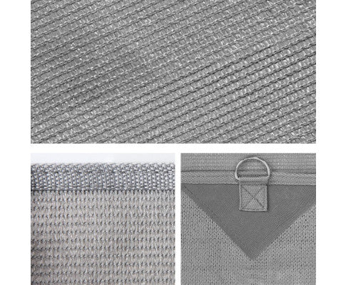 4.6M Caravan Privacy Screens 1.95m Roll Out Awning End Wall Side Sun Shade freeshipping - Awezingly