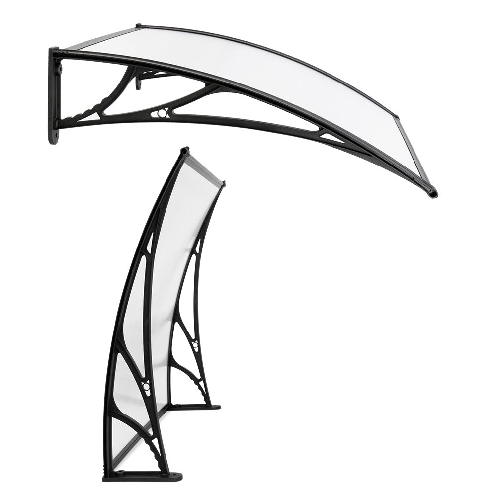 Instahut Window Door Awning Door Canopy Patio UV Sun Shield 1mx4m DIY freeshipping - Awezingly