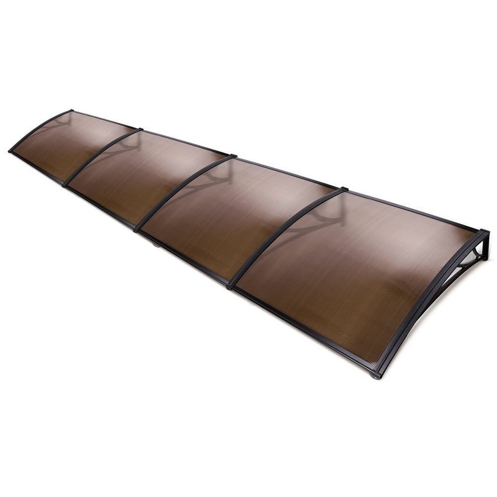Instahut Window Door Awning Door Canopy Patio UV Sun Shield 1mx4m DIY BR freeshipping - Awezingly